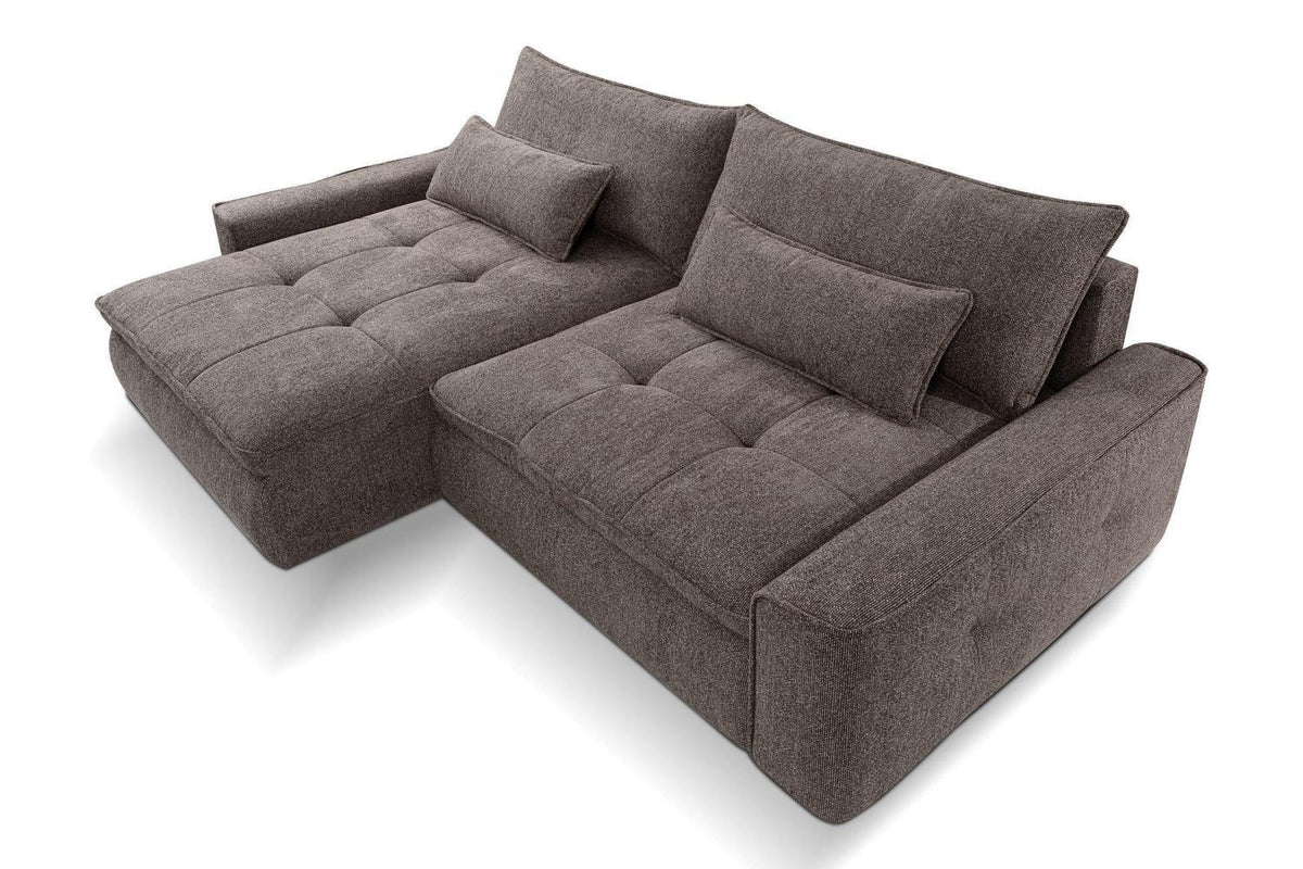 Athos Corner Sofa Bed With Storage