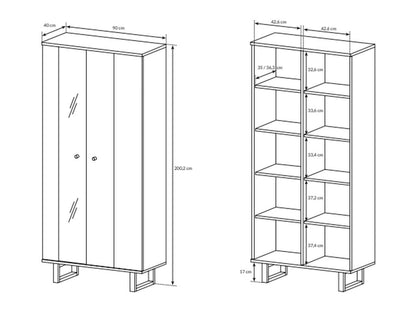 Avio Tall Cabinet 90