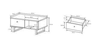 Avio Coffee Table - Msofas LTD