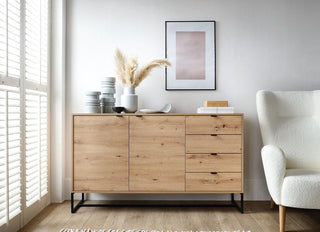 Amber 2 Door 4 Drawer Sideboard - Msofas LTD