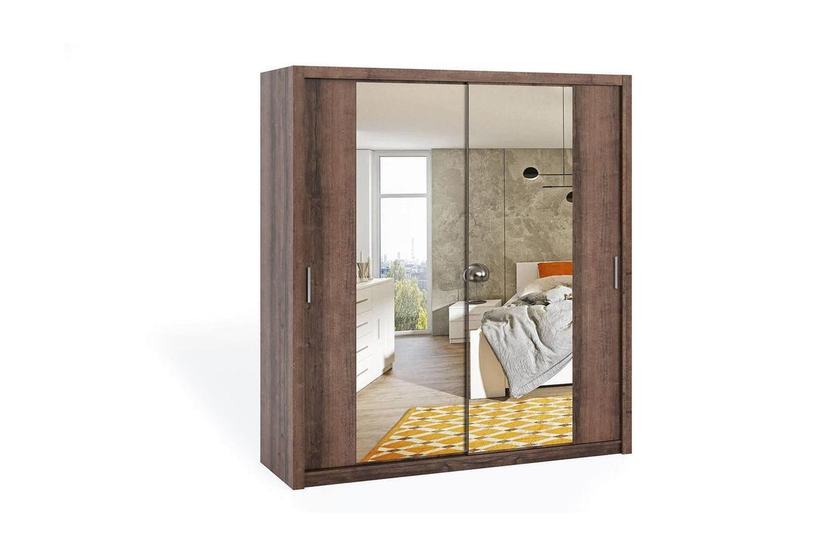 Bono Wardrobe W/ Mirror 200