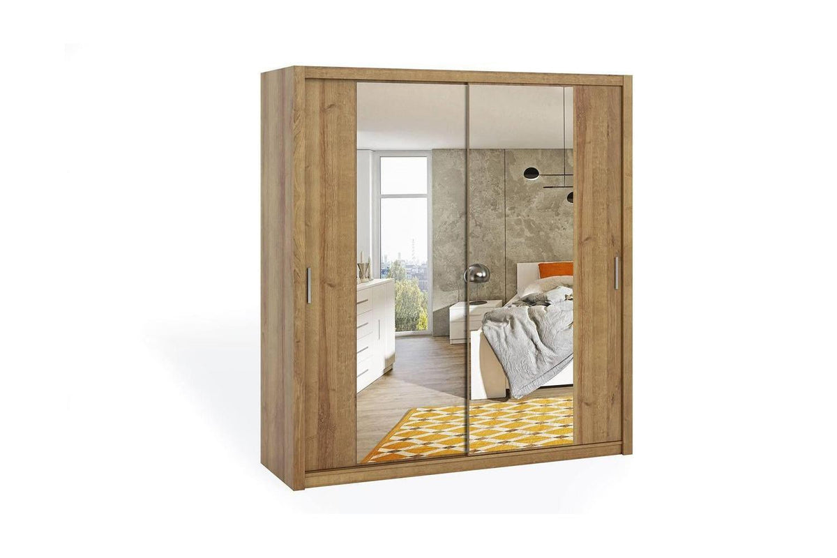 Bono Wardrobe W/ Mirror 200