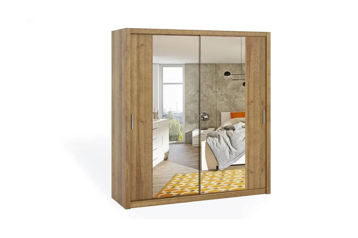 Bono Wardrobe W/ Mirror 200