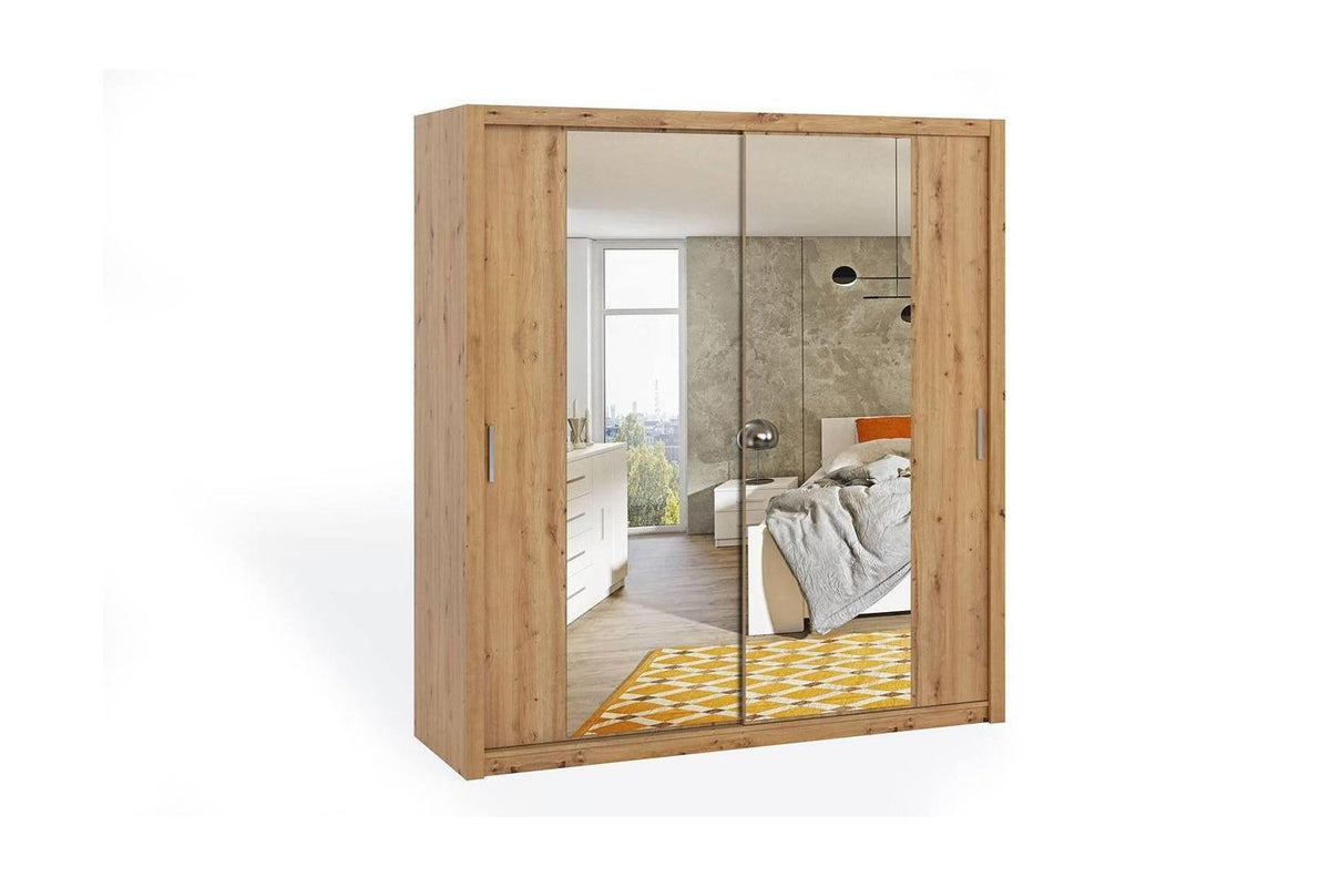 Bono Wardrobe W/ Mirror 200