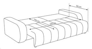 Sofa rozkładana Baloo
