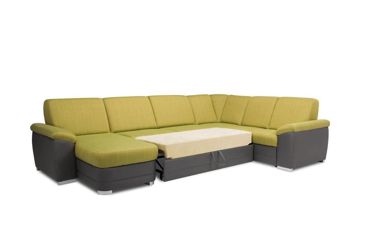 Barello Xl U Shape Corner Sofa Bed