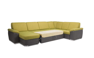 Barello XL U Shape Corner Sofa Bed - Msofas LTD