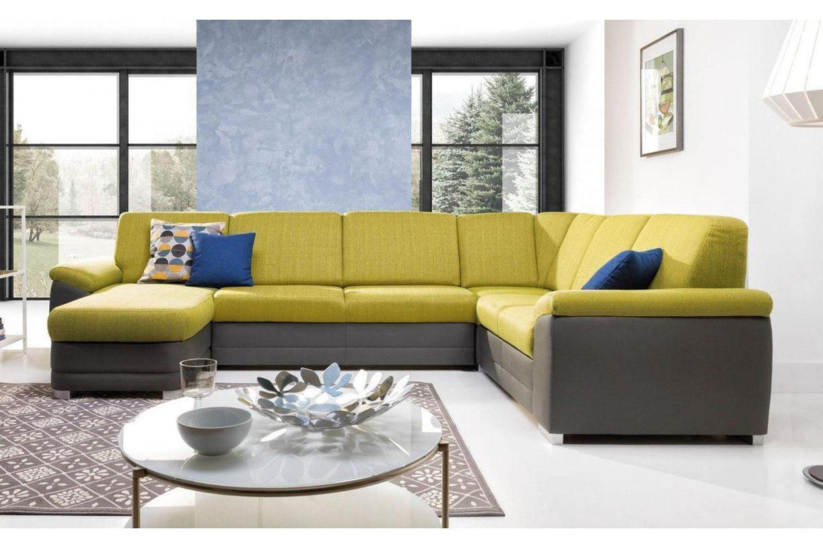Barello Xl U Shape Corner Sofa Bed