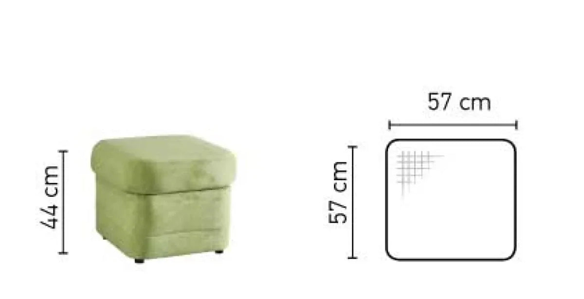 Barello Footstool dimensions