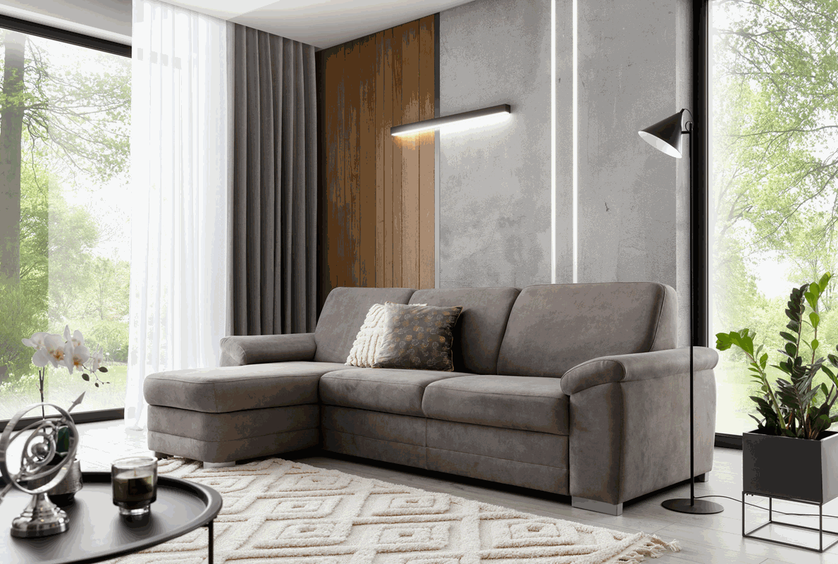 Barello I Corner Sofa Bed With Storage