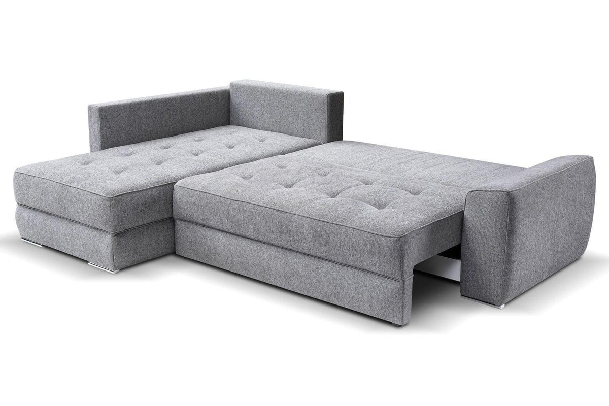 Bari Corner Sofa Bed With Storage