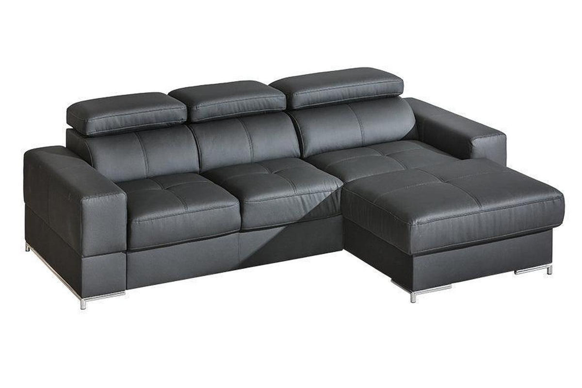 Basalt I Corner Sofa Bed With Storage