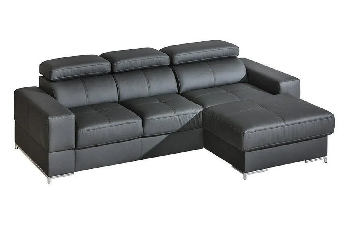 Basalt I Corner Sofa Bed With Storage