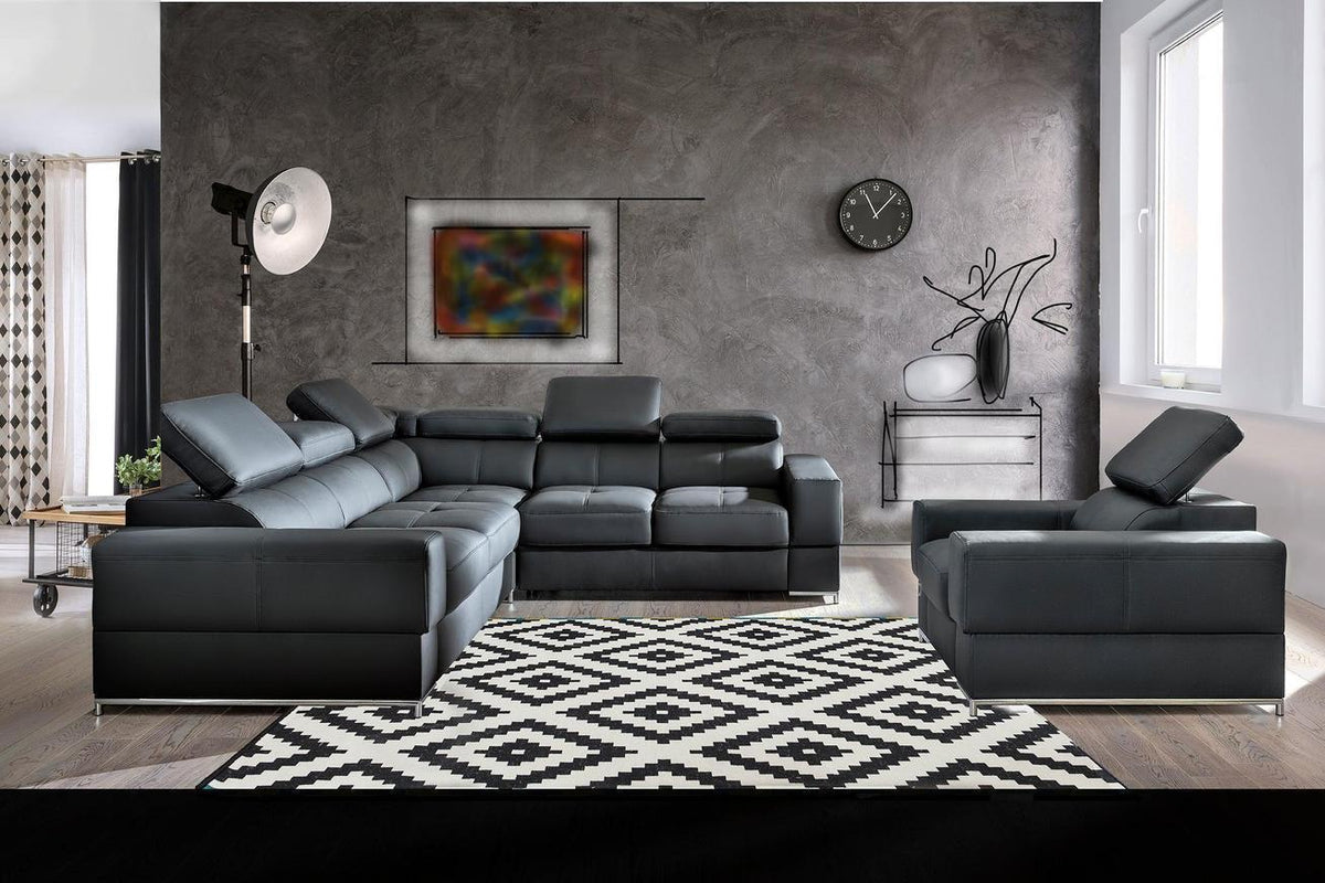 Basalt Iii Corner Sofa Bed With Storage