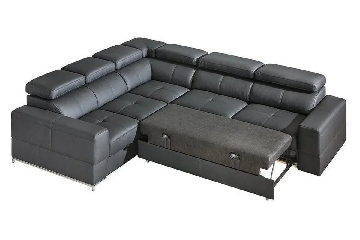 Basalt Iii Corner Sofa Bed With Storage