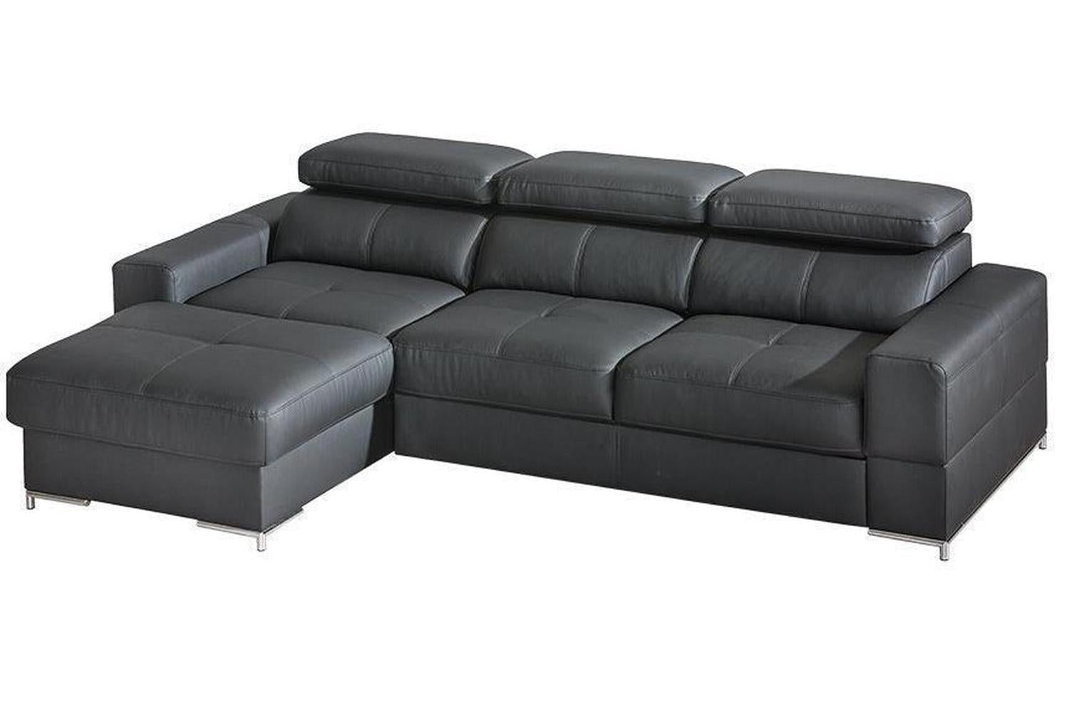 Basalt I Corner Sofa Bed With Storage