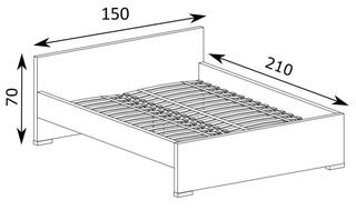 Vegas King Size Bed