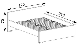 Vegas Super King Bed - Msofas LTD