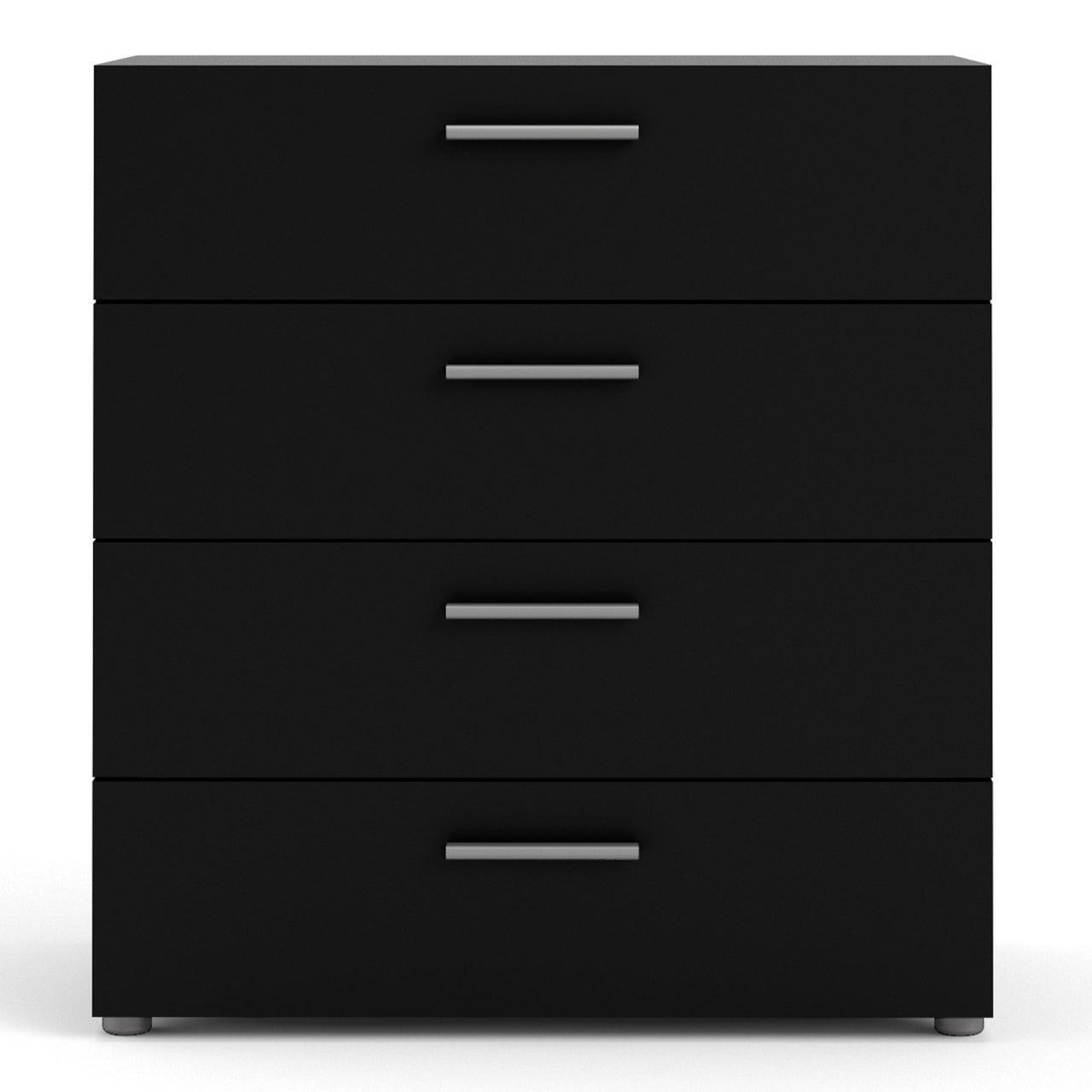 Pepe Chest of 4 Drawers in Black