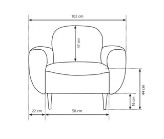 Boho Armchair - Msofas LTD