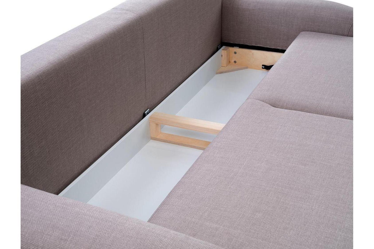 Boho 3 Seater Sofa Bed With Storage