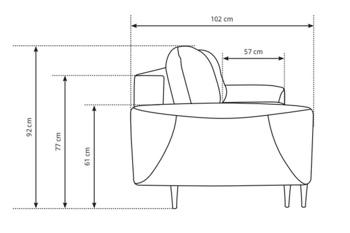 Boho 3 Seater Sofa Bed With Storage