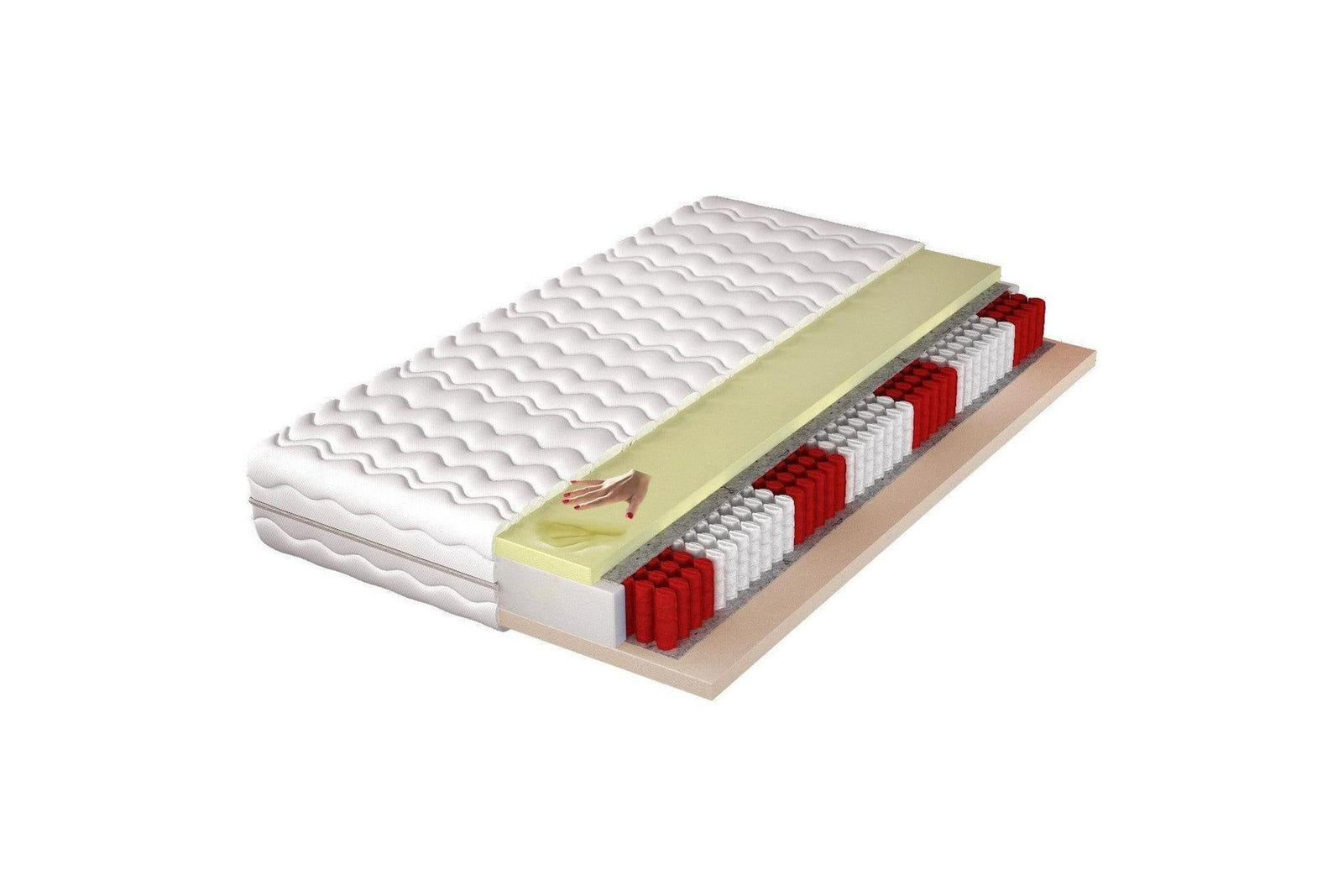 Mini Bonnell + Latex Mattress