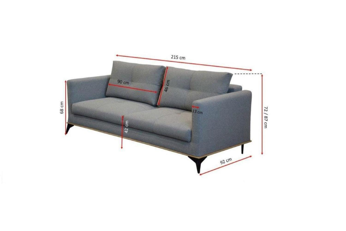 Bosco 2 Seater Sofa Bed With Storage