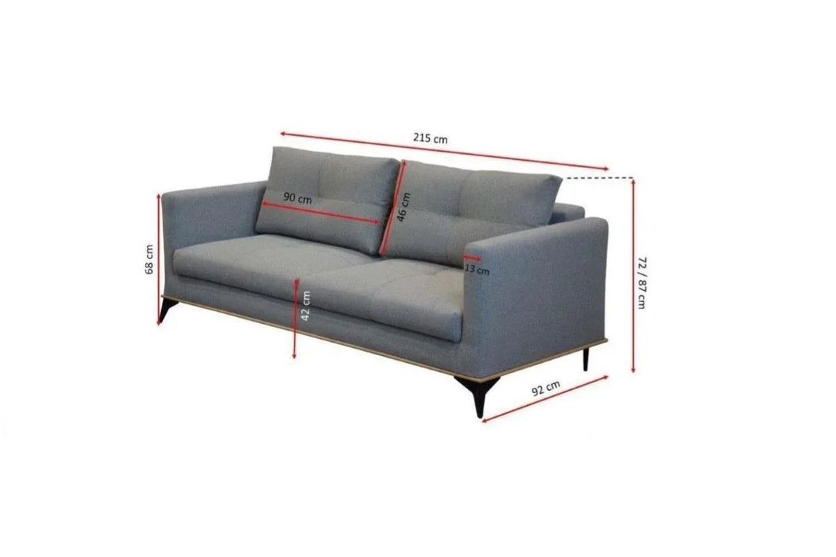 Bosco 2 Seater Sofa Bed With Storage