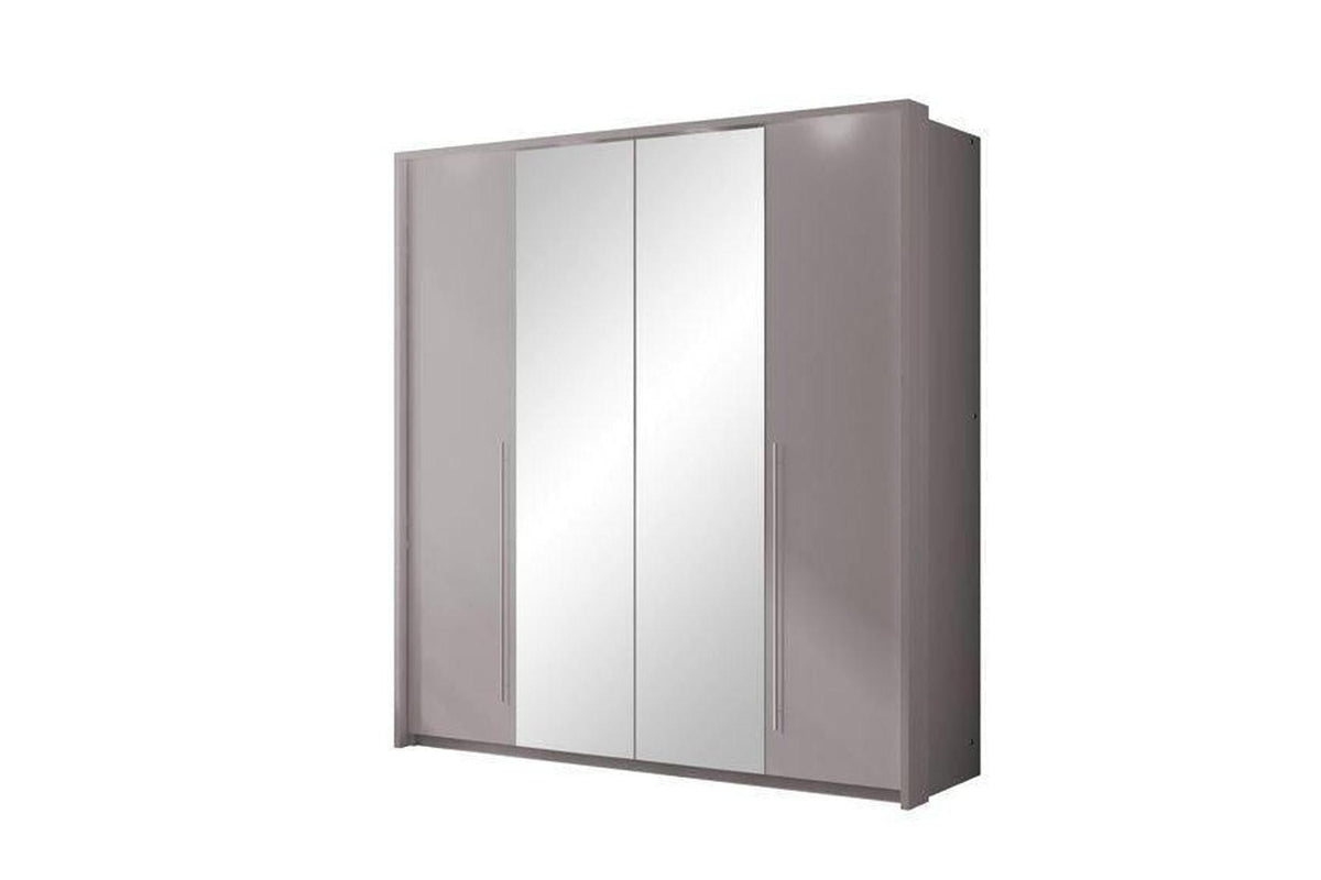 Brema 210 Sliding Wardrobe Lava With Mirror