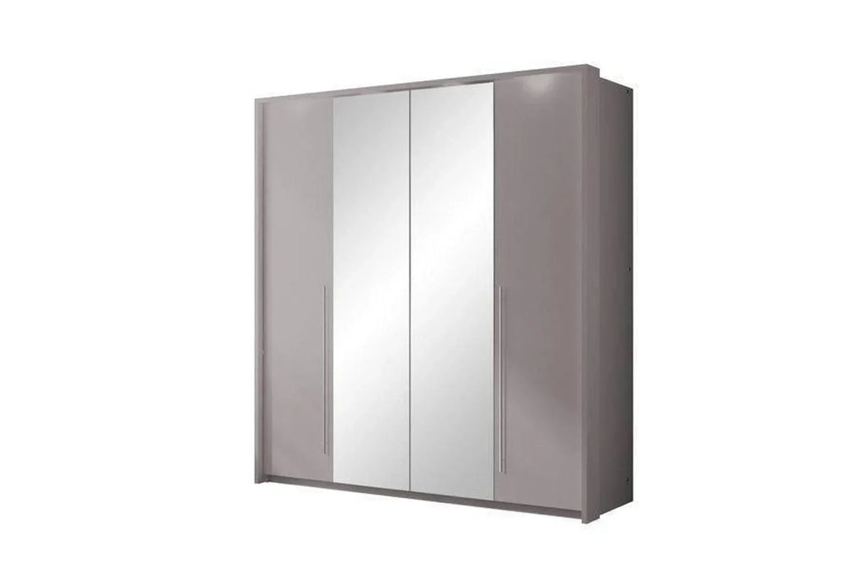 Brema 210 Sliding Wardrobe Lava With Mirror