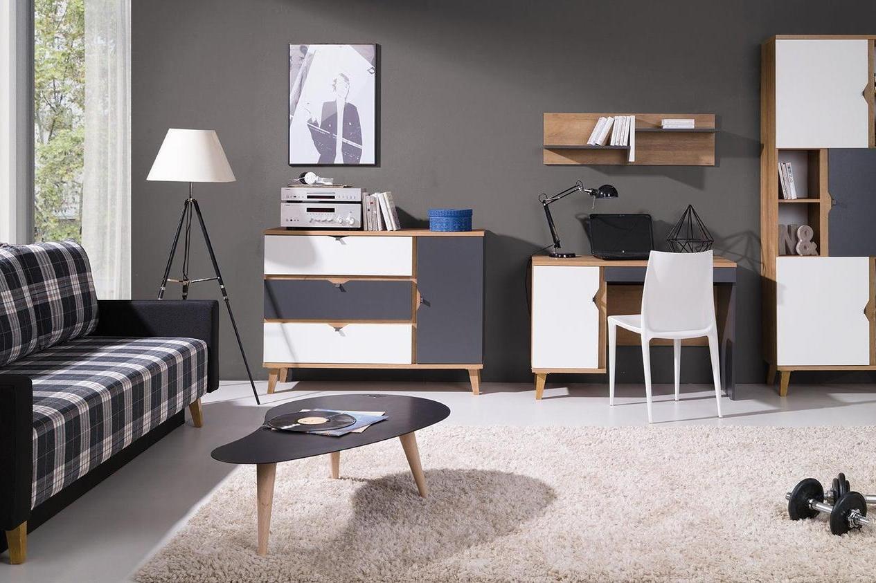 Memone Golden Oak Sideboard