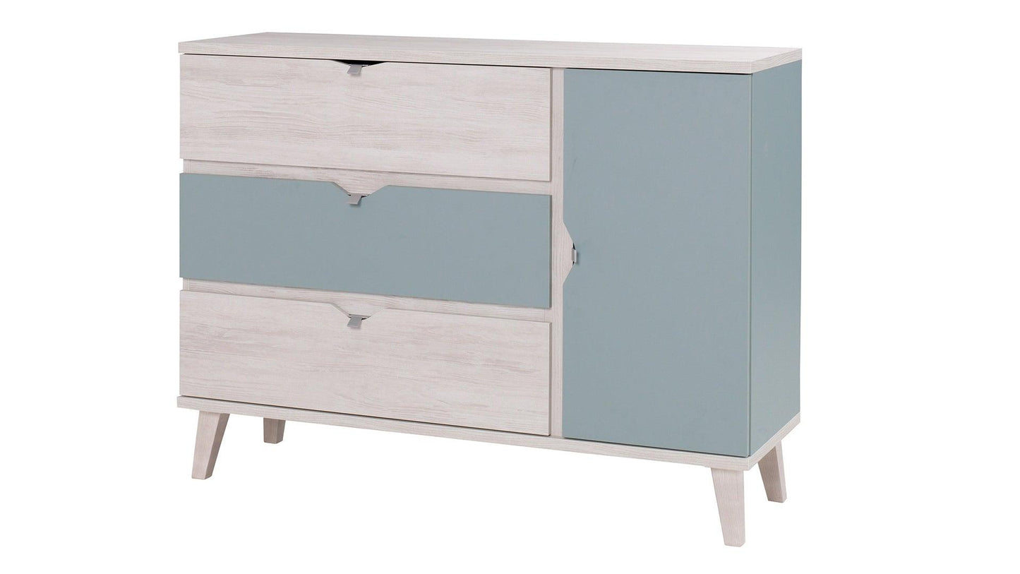 Memone White Oak Sideboard