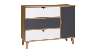 Memone Golden Oak Sideboard - Msofas LTD