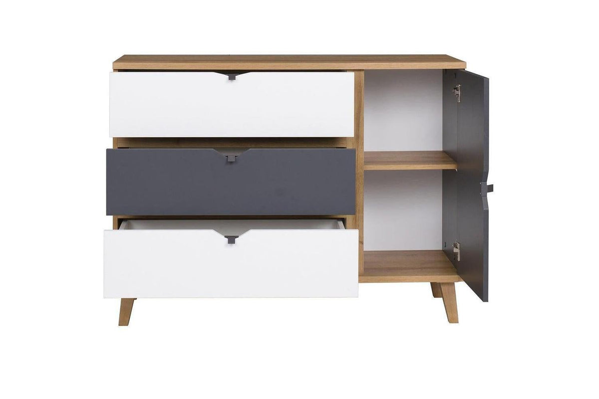 Memone Golden Oak Sideboard