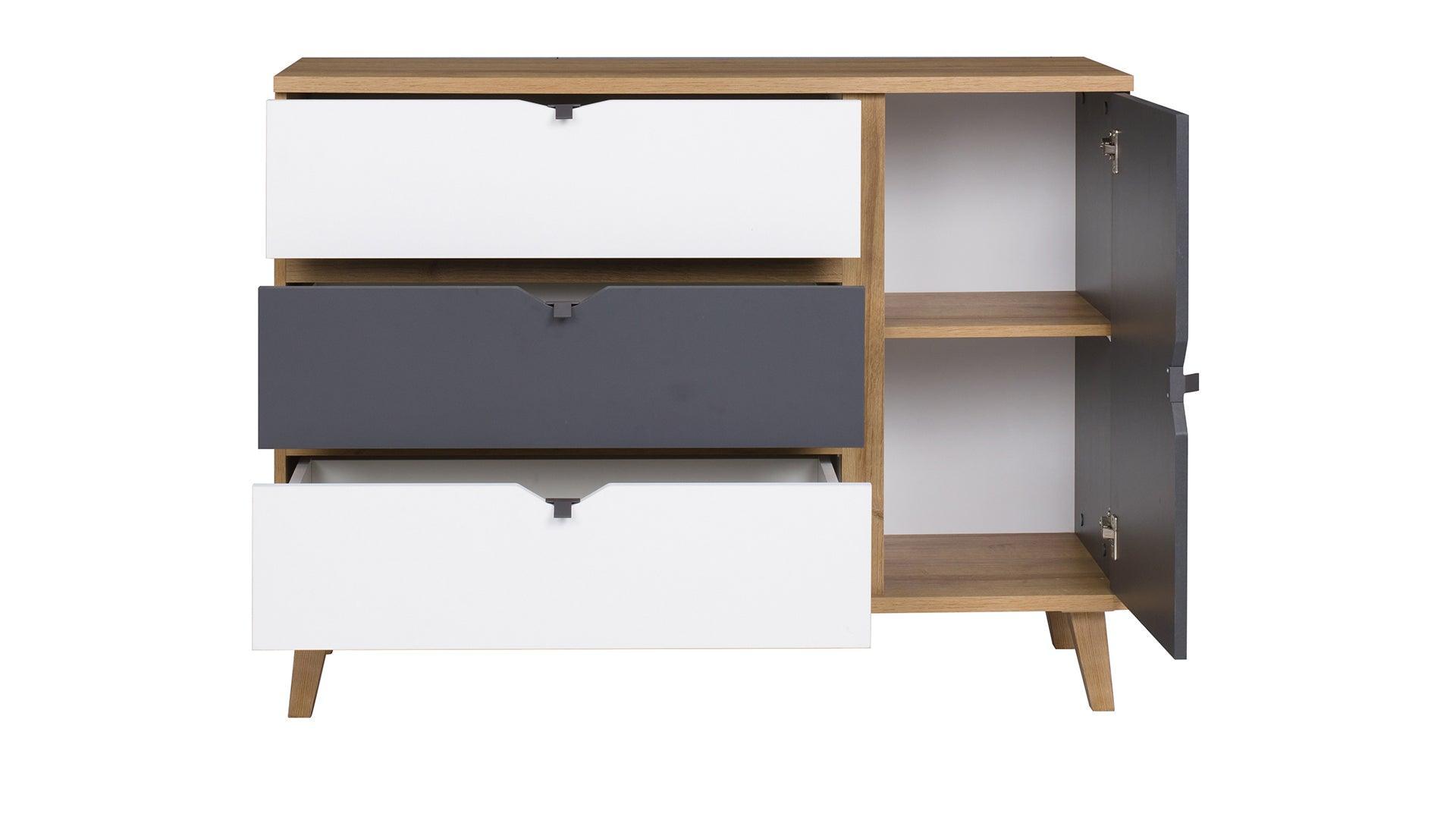 Memone Golden Oak Sideboard