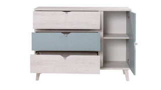 Memone White Oak Sideboard - Msofas LTD