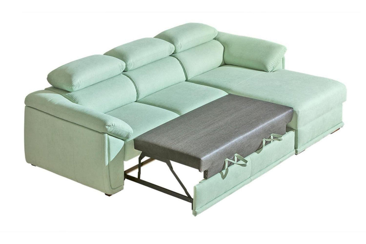 Cadiz 1 Corner Sofa Bed With Storage