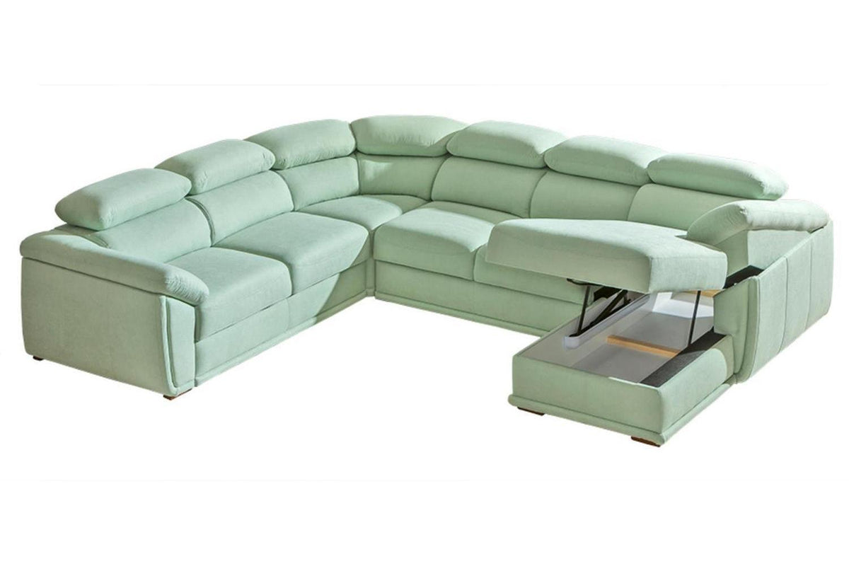 Cadiz 2 U Shape Corner Sofa Bed