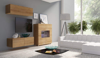 Cala Golden Oak Tv Unit 100 - Msofas LTD