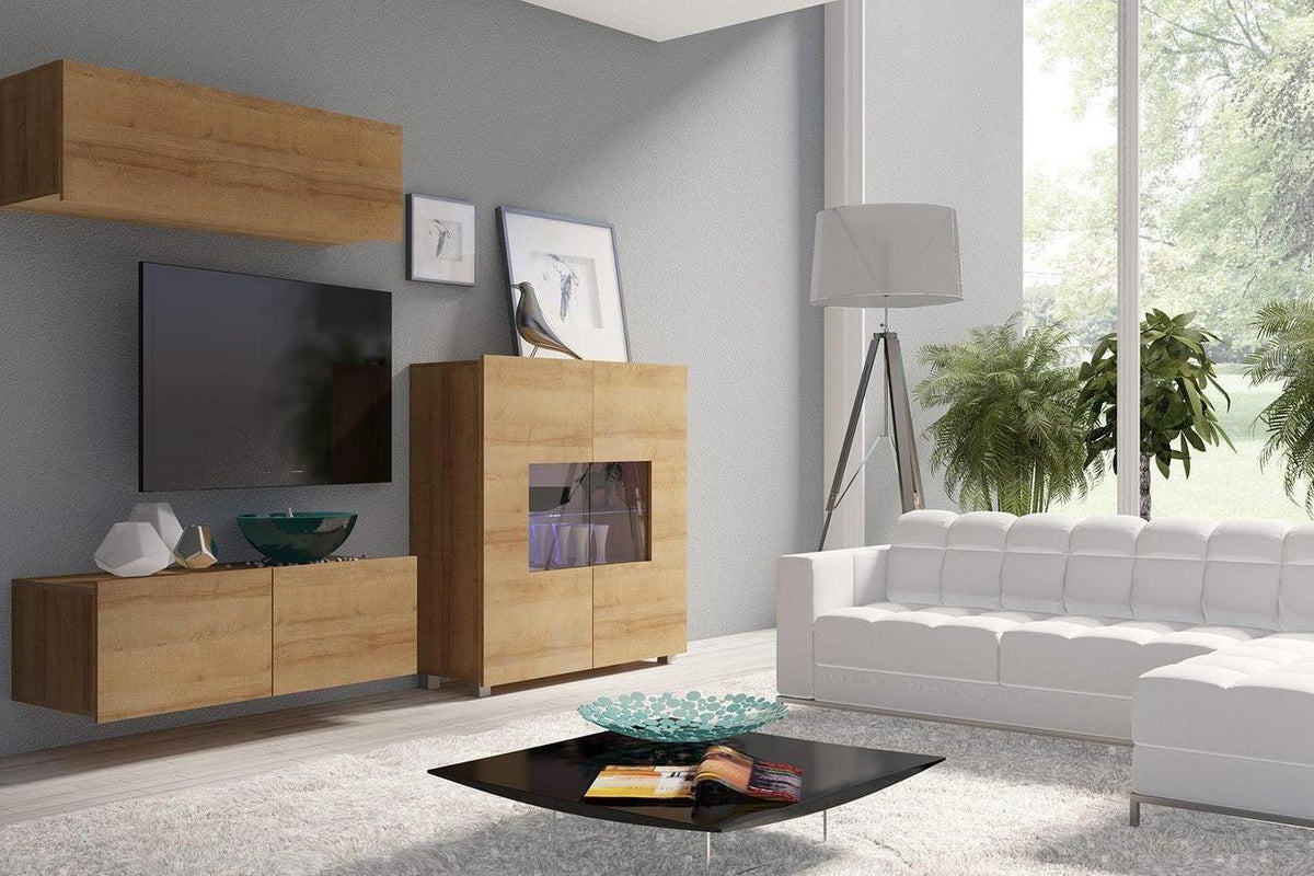 Cala Express Delivery Golden Oak Tv Unit 100