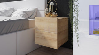 Cala Bedside Night Table - Msofas LTD