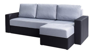 Cala Corner Sofa Bed Grey - Msofas LTD