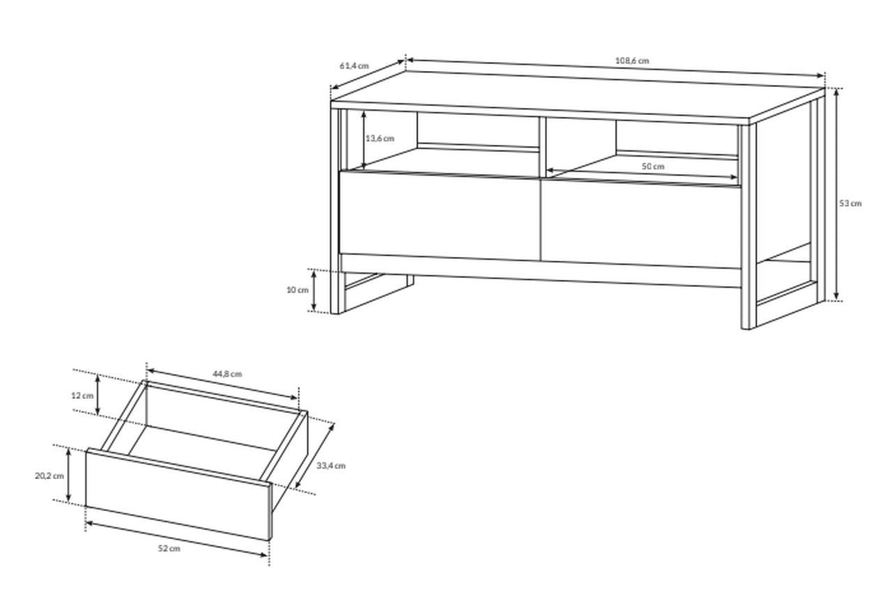 Arden Coffee Table 108