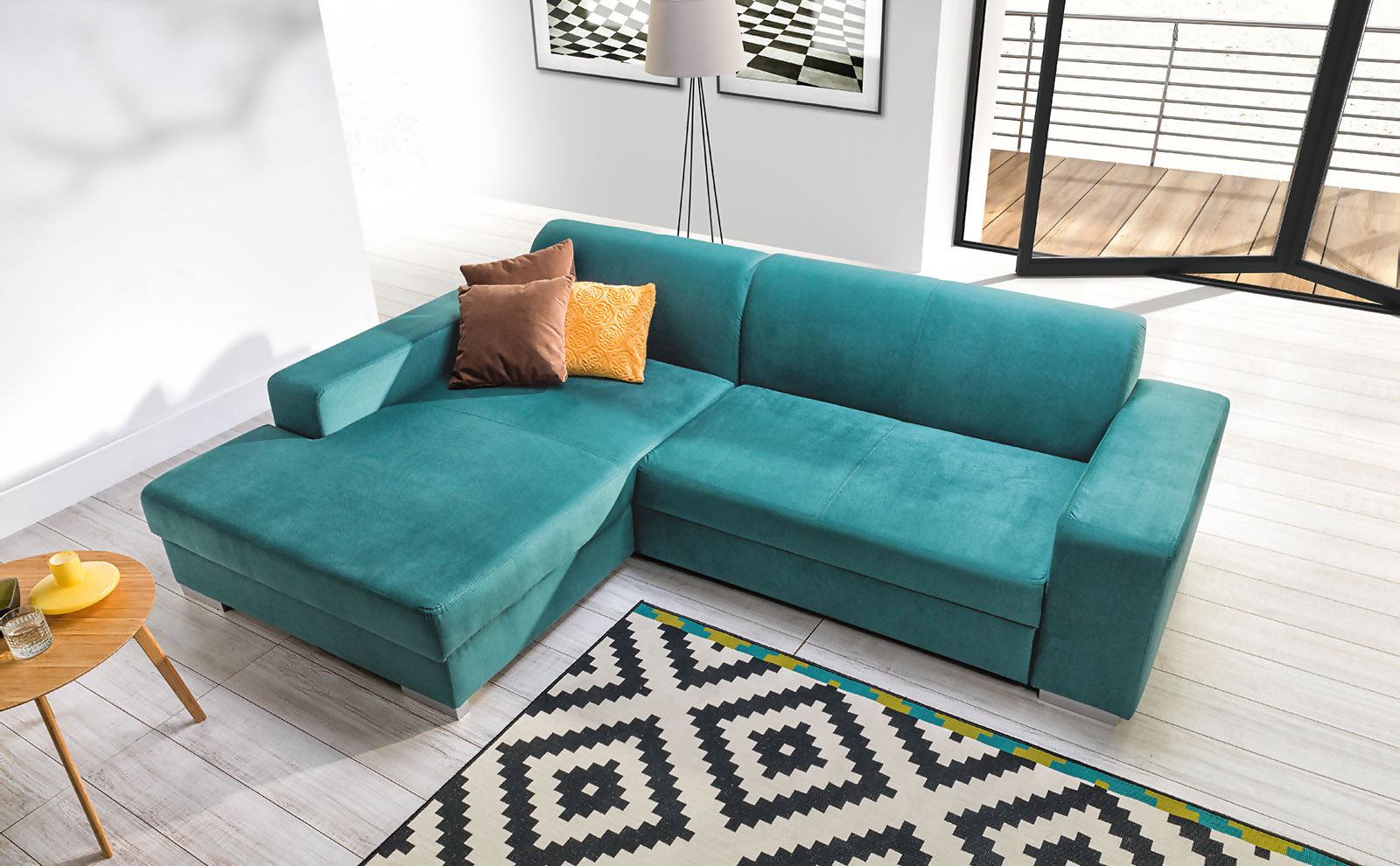 Como Corner Sofa Bed