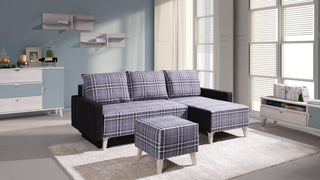 Memone Light Corner Sofa Bed - Msofas LTD