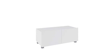 Cala White Tv Unit 100 - Msofas LTD