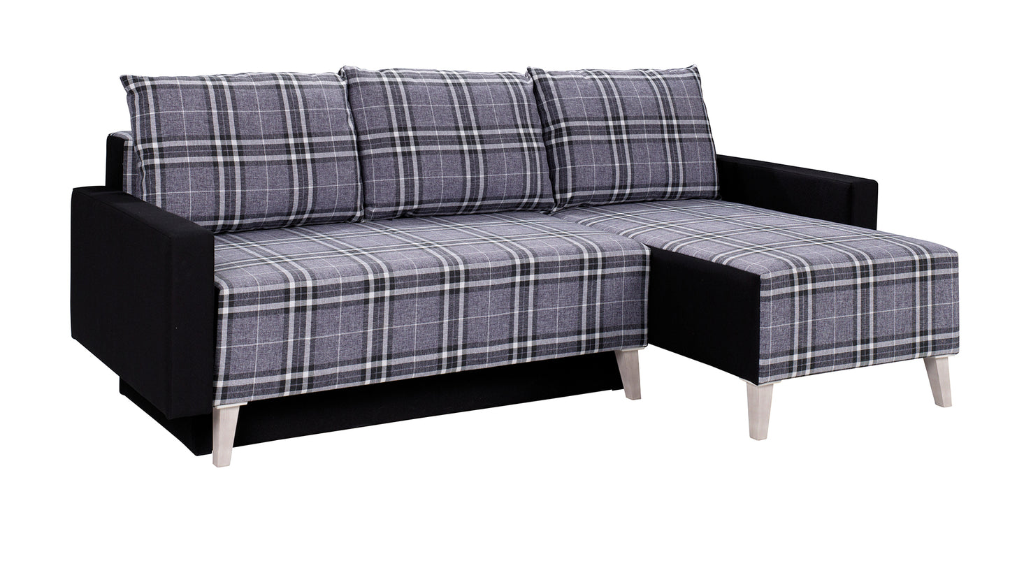 Memone Light Corner Sofa Bed