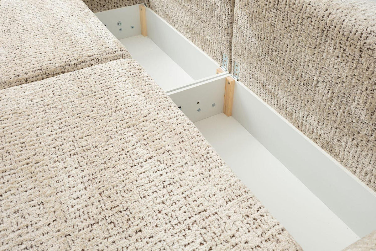 Cube 3 Seater Sofa Bed With Storage