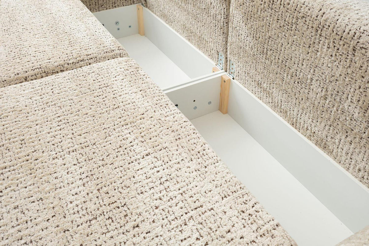 Cube 3 Seater Sofa Bed With Storage